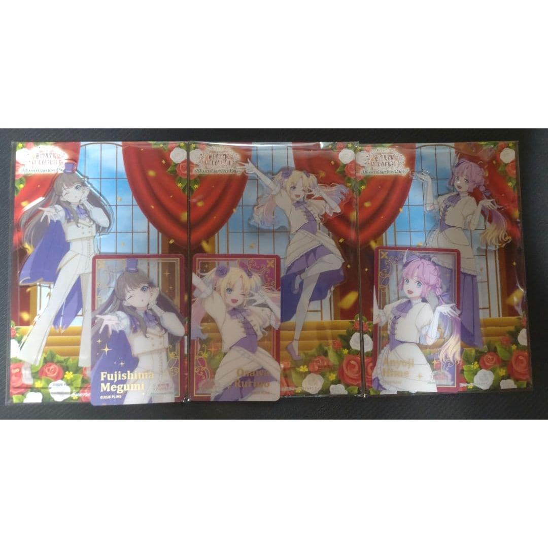 Love Live! Hasunozora movie acrylic stand Fujishima Jiosawa Rurino Anyoji Himeme