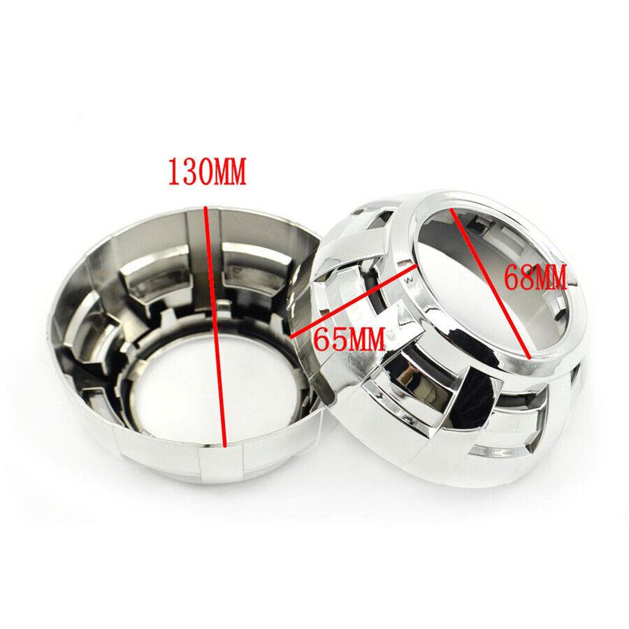 2 buc 3'' Hid Bi-Xenon Lentilă Proiector & Măști H1 H4 H7 Faruri Retrofit Rhd