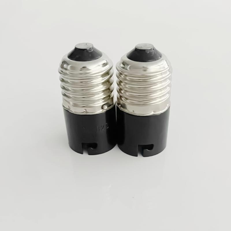 Quality Bulb Holder E27 To B22 Light Socket Converter, PC Construction for Safe Electrical Lamp Fitting Connectivity
