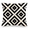 Smooth Geometric Abstraction Digital Printing Short Plush Pillow Covers For Car Sofa Office Cushion Cover Home Goods 60X60Cm