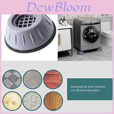 Universal Washing Machine Foot Pad Anti-slip Shockproof Height Increase Moisture-proof