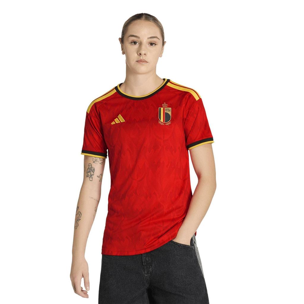 adidas Womens/Ladies World Cup Belgium Home Shirt