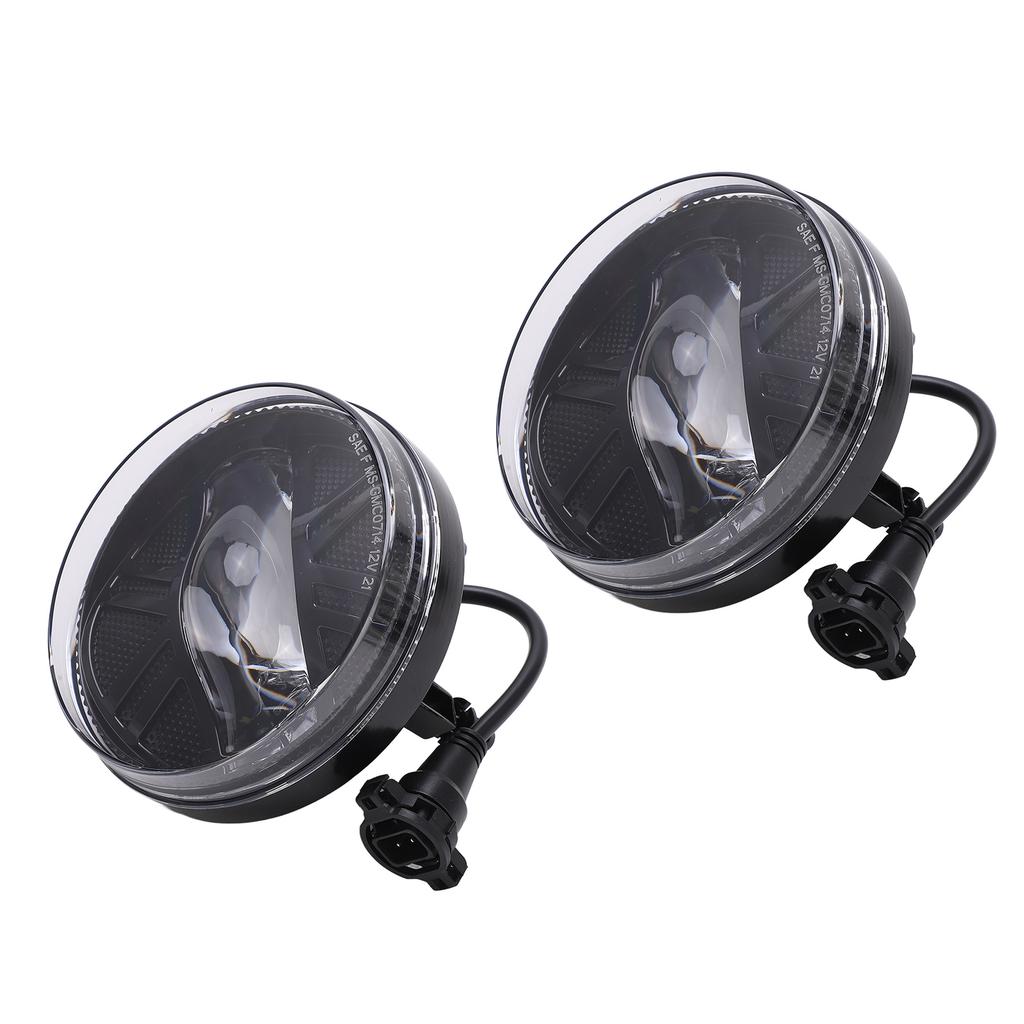 Pair of 5.5in LED Fog Lights 4800LM IP67 Waterproof Replacement for Sierra 1500 2500HD 3500HD
