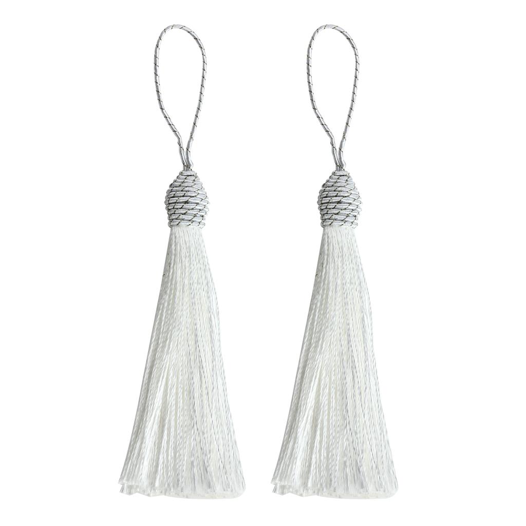 10pcs 15cm Polyester Tassels Pineapple Head Hanging Rope Bookmark Tassel Fringe For DIY Key Chain Earring Clothing Accessories