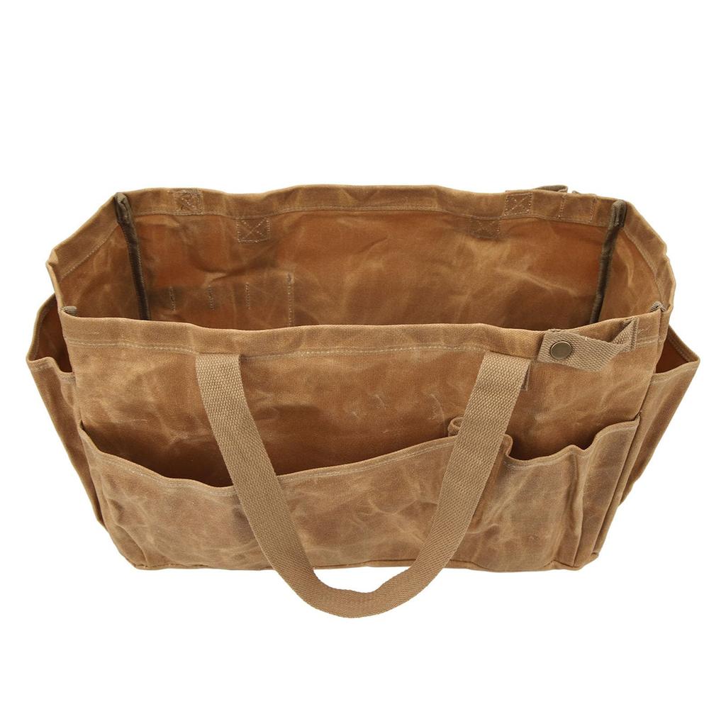 Camping Pot Storage Cookware Large Canvas with Khaki Suitable for Solo Outdoor and Outdoor Storage Bag, Bag, Capacity, Material, Grip, Color, Camping,