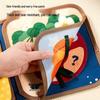 Baby Tear-Resistant Cloth Book: Early Learning & Quiet Activity Toy