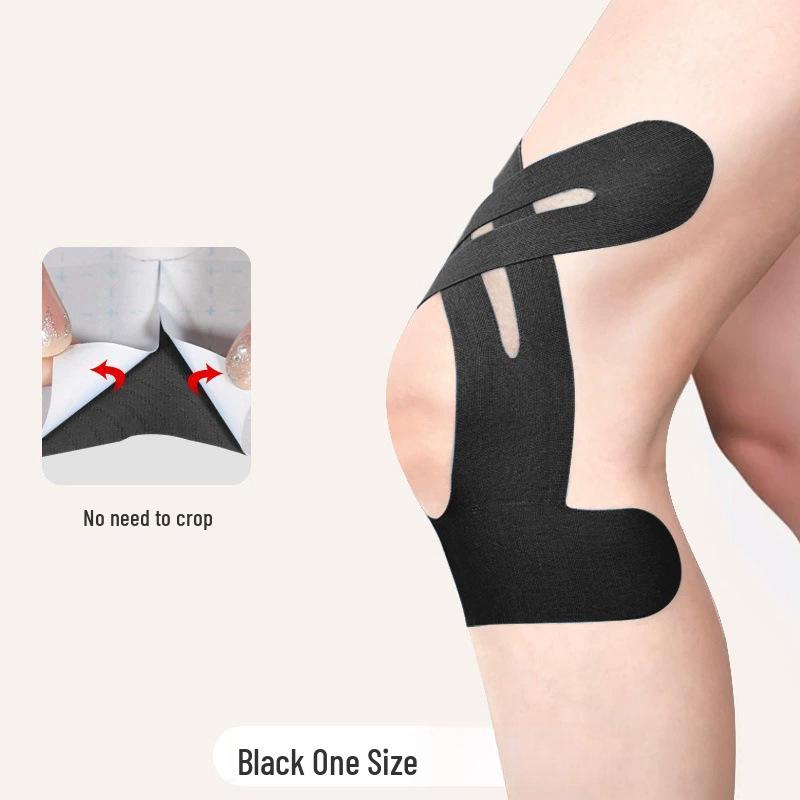 Athlete's Kinesiology Tape for Muscle Support – Ideal for Knee and Patella, Marathon Running, and Sports Activities