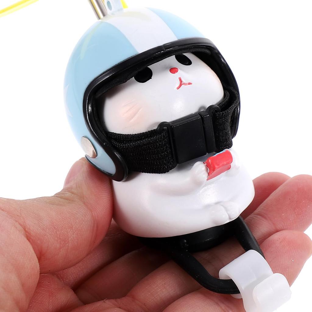 GANAZONO Cat Decoration Car Decoration Cat Bicycle Accessories Cat Horn Cat Figurine Electric Scooter