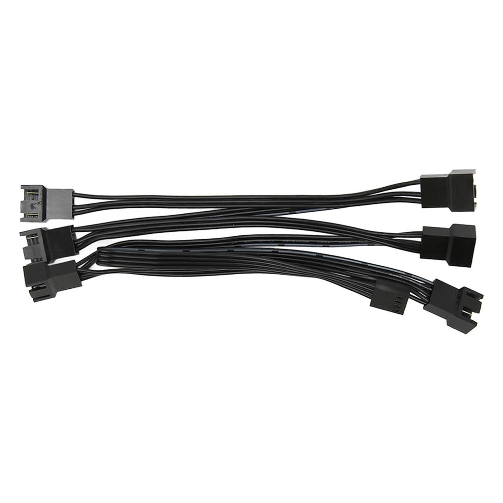2pcs PWM Fan Extension Cable Professional 4 Pin PC Internal Motherboard Fan Power Extension Cable