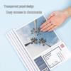 Deli 5531 A4 Pull Rod Clip File Folder