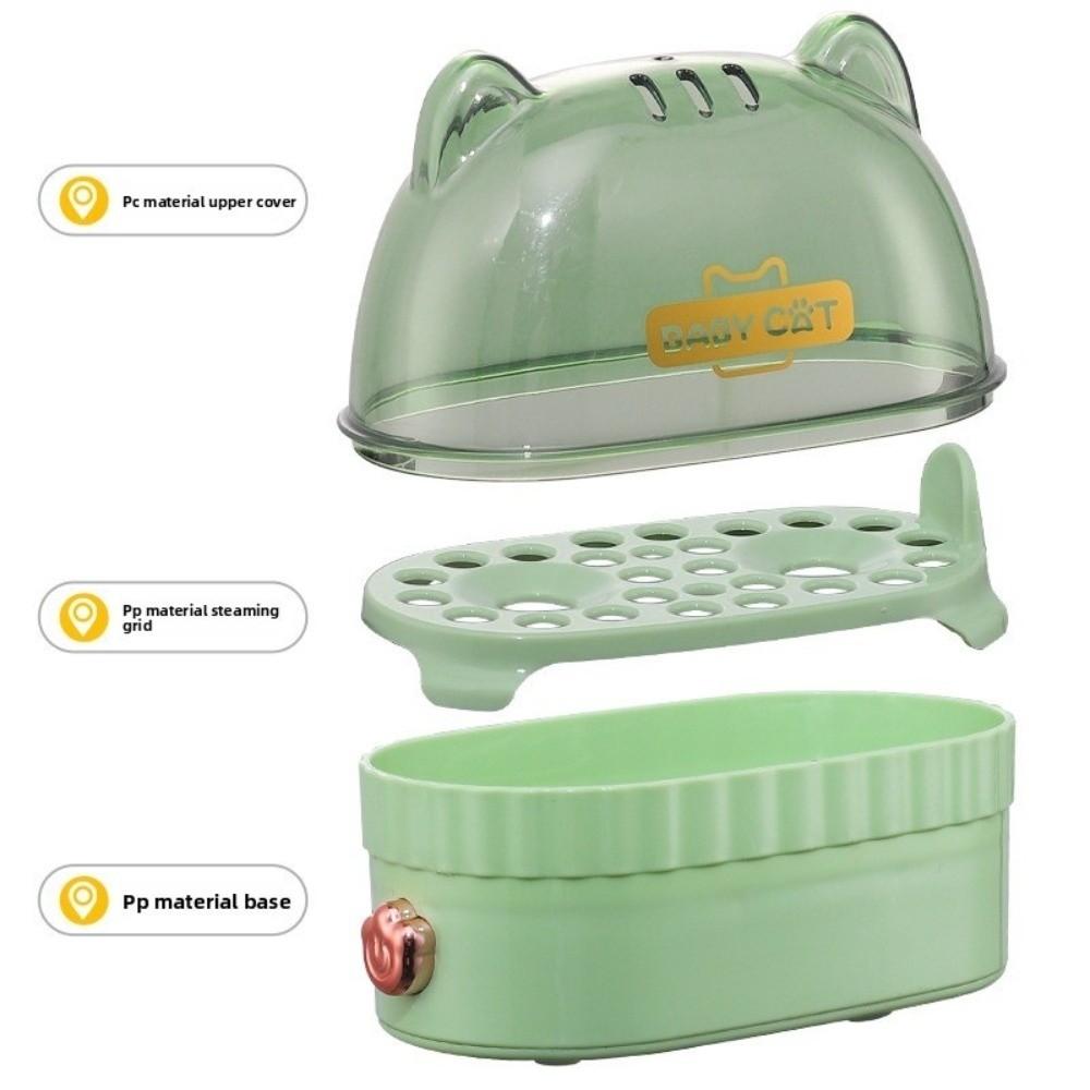 Timed Electric Egg Boiler Cat Egg Heater Portable Egg Cooker Dormitory