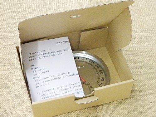 221 PPLS Stainless Steel Analog Thermo-Hygrometer -20100℃ 0100%RH Calibration Available [Red Needle]