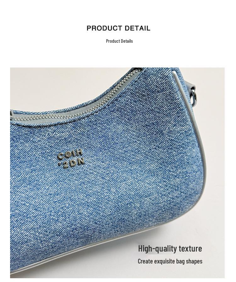 Chic Color Block Underarm Bag: Personalized Single Shoulder & Crossbody Handbag for Casual Wear