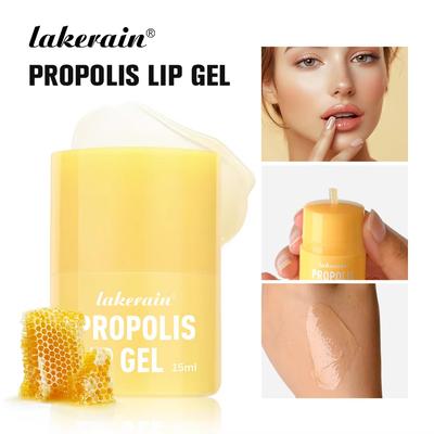Medový balzám na rty Hydratační maska na rty Vyživující Proti vráskám Proti popraskání Unisex Péče o rty Make-up Linky na rtech Exfoliační