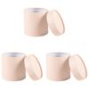 3Pcs Flower Packaging Box Set Round Flower Box Elegant DIY Box for Valentine's Day Wedding Decoration