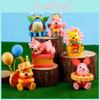 Bear Pooh Piglet Tigger Eeyore Honey Cake Character Food Series Ornament Model