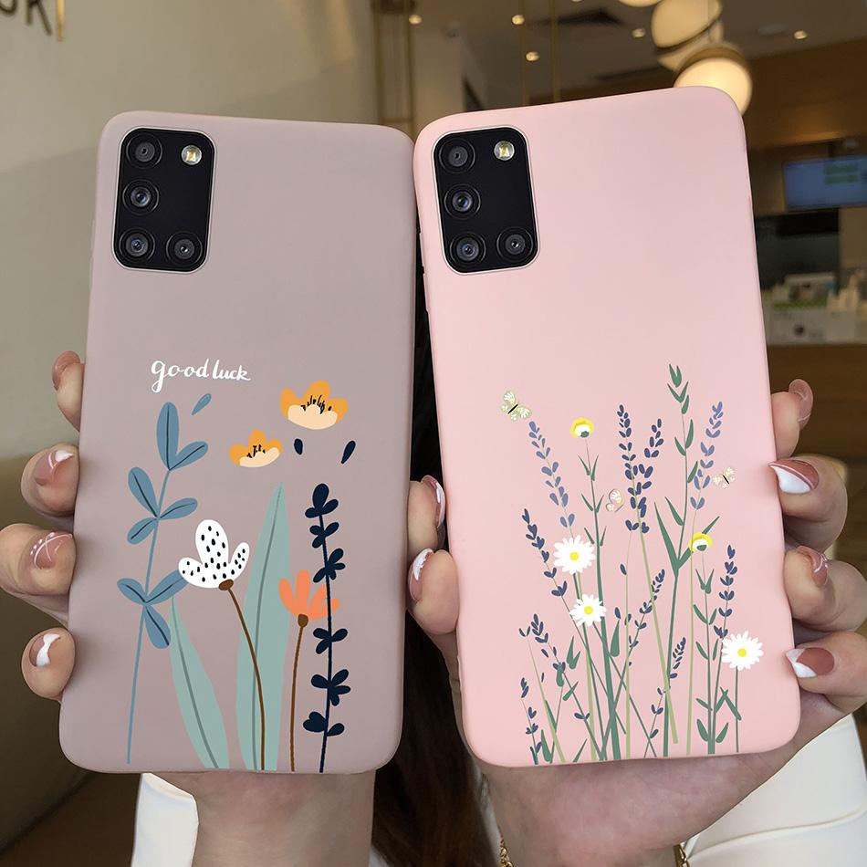 For Samsung Galaxy A31 Case For Samsung A31 A 31 SM-A315F 6.4 Phone Cover Soft Silicone Case For Coque Samsung A31 Phone Cases
