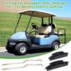 A30F-Battery Hold Down Plate With Rods Kit For Club Car Precedent 2004-2009 48V Electric Golf Cart, 102534001 102526801