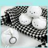 Entzückendes Plüsch Xiao Long Bao Schlüsselanhänger-Accessoire Perfektes Geschenk für Mädchen mit niedlichem Design