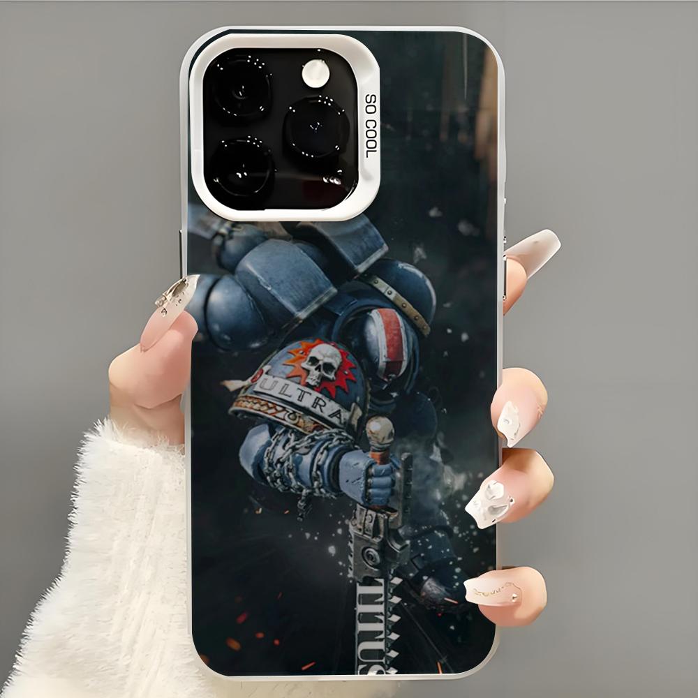 Game W-Warhammers-s 40k Phone Case  Phone Case For iPhone 14 16 15 11 12 13 Pro Max Mini Plus Shockproof Cover