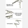 Pack of 3 Reliable Grip Tool Woodworking Pliers for Fixed Pressure Application In Various Industrial and Home Scenario