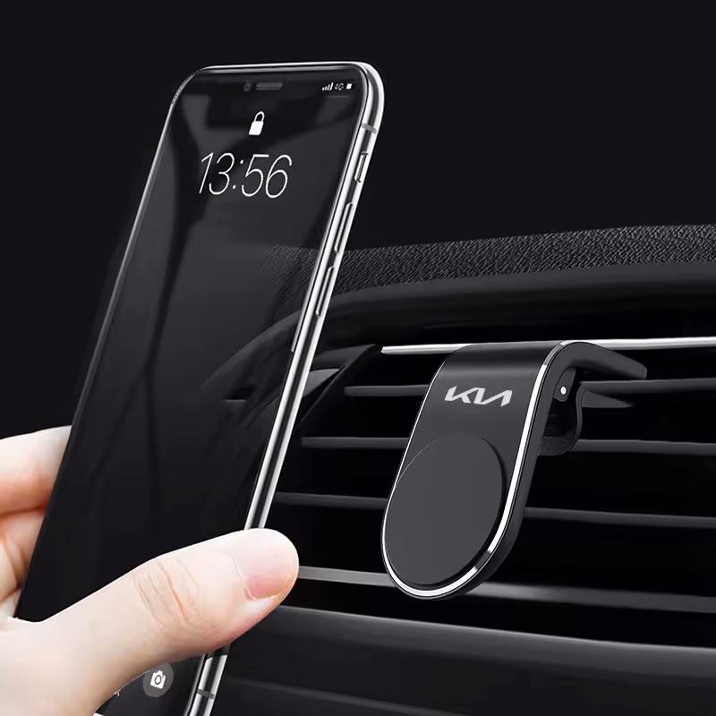 BXBPN1 For Kia Morning Picanto Rio Stonic Sportage Ceed Optima Forte 5 Magnetic Car Phone Holder Phone Stand Clip Mount Car Accessories
