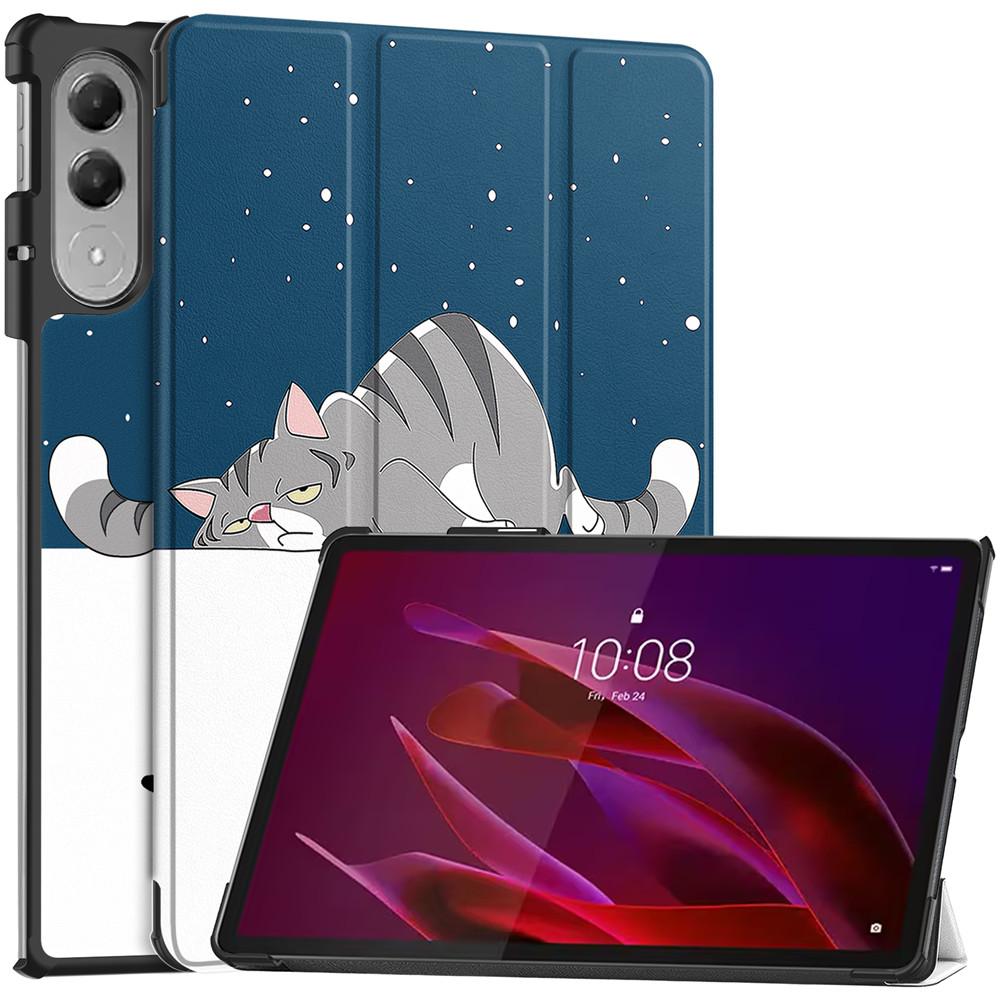 For Yoga Tab Case 11.1 inch Folding Stand PU With Auto Sleep Funda For Xiaoxin Pad Pro GT 11.1" TB710FU Tablet Cover