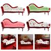 Doll House Lounger Model 1/12 Scale Miniature Dollhouses Chaise Lounger Ideal for DIY Projects and Photography