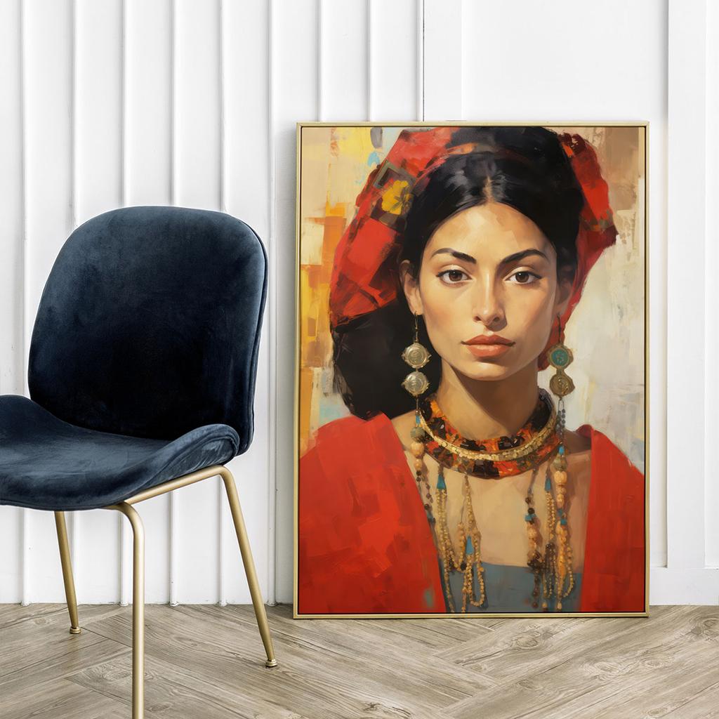 Poster Portrait of a Woman