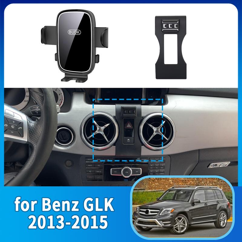 Car Mobile Phone Holder Accessories for Mercedes Benz GLK X204 2013 2014 2015 GPS Bracket Navigation Stand Auto