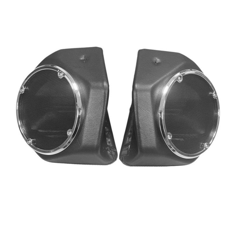 Motorcycle Rear Trunk 6.5 Inch Speaker Pod For Touring Models Road Glide 2014- King 6.5 Inch Grill Net