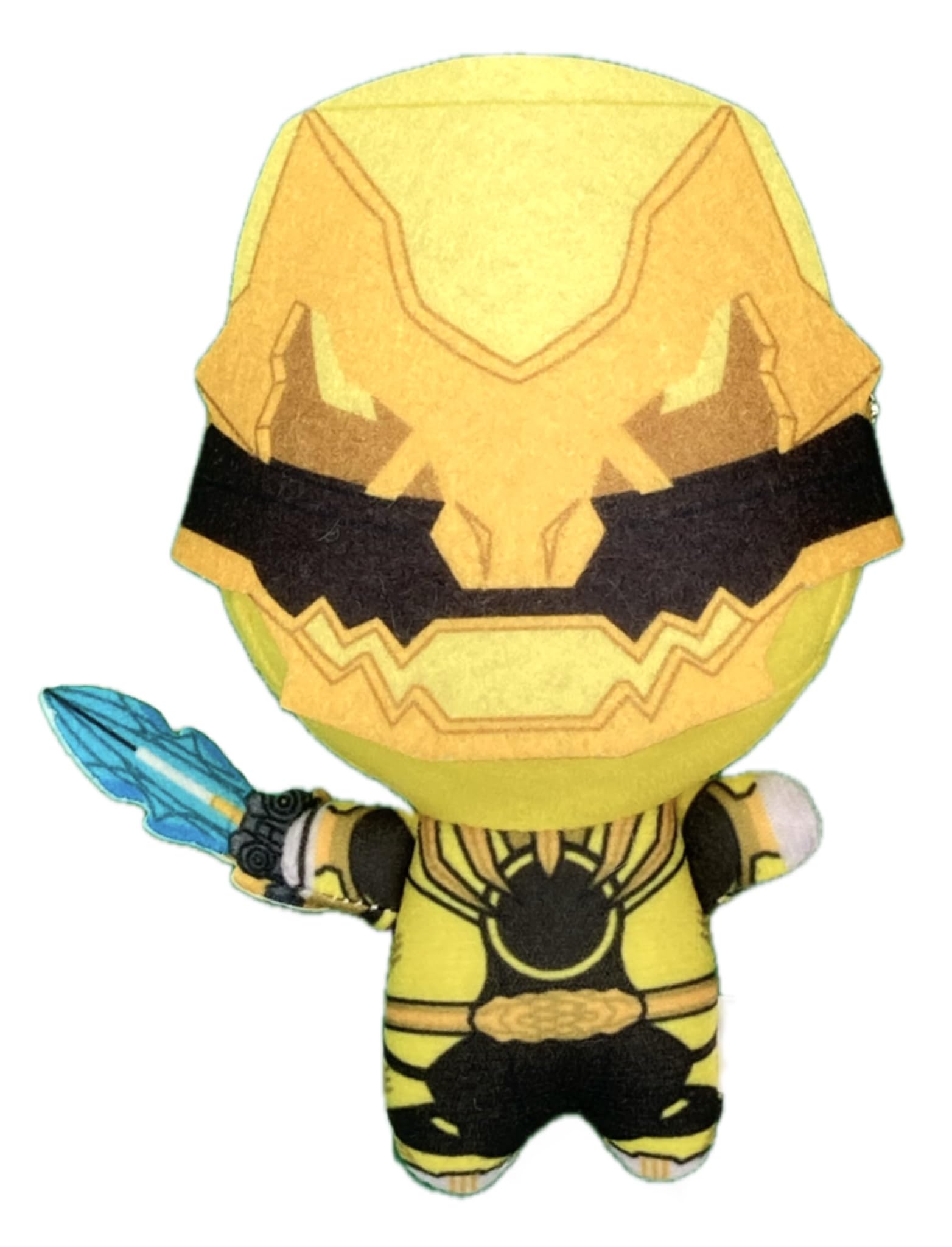 

Number One Sentai Gojuger Chibi Gurumi Plush Toy 11cm Approx. (Yellow T-Ranno)