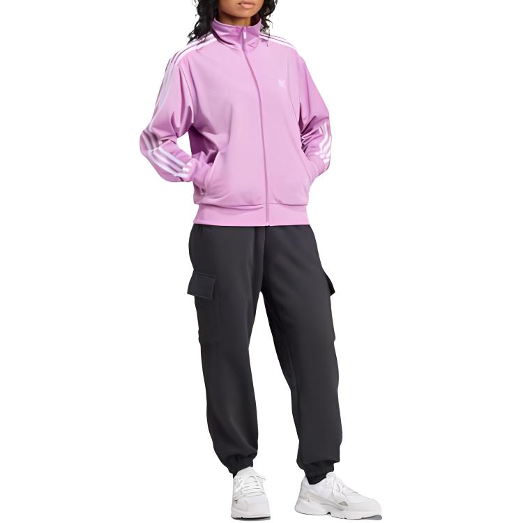 adidas Originals ADICOLOR CLASSICS LOOSE FIREBIRD TRACK TOP Jackets & Coats Women's Purple IY4741