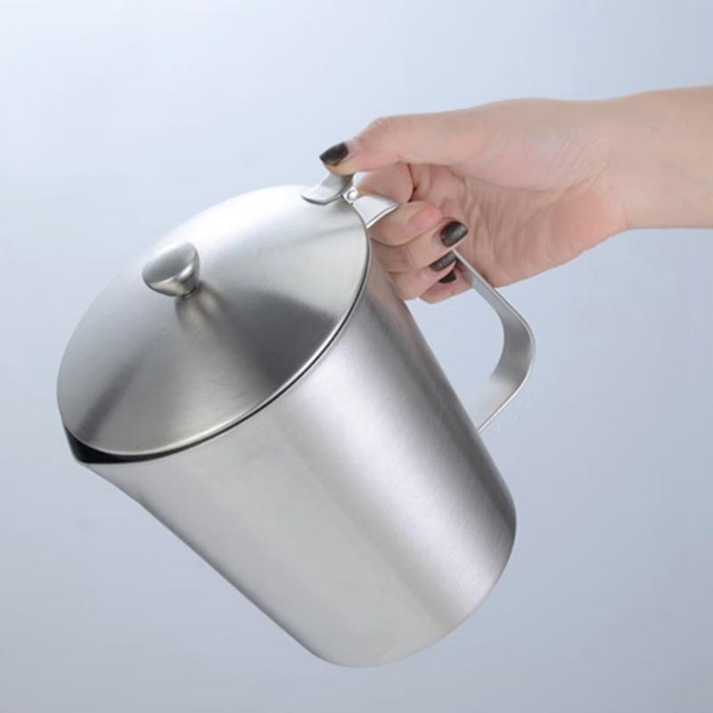 304 Stainless Steel Measuring Cup with Lid and Handle