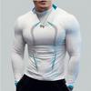 Summer Men's Fitness Training Breathable Short-Sleeve Quick-Dry Shirt Men's Fashionable Long-Sleeve T-Shirt