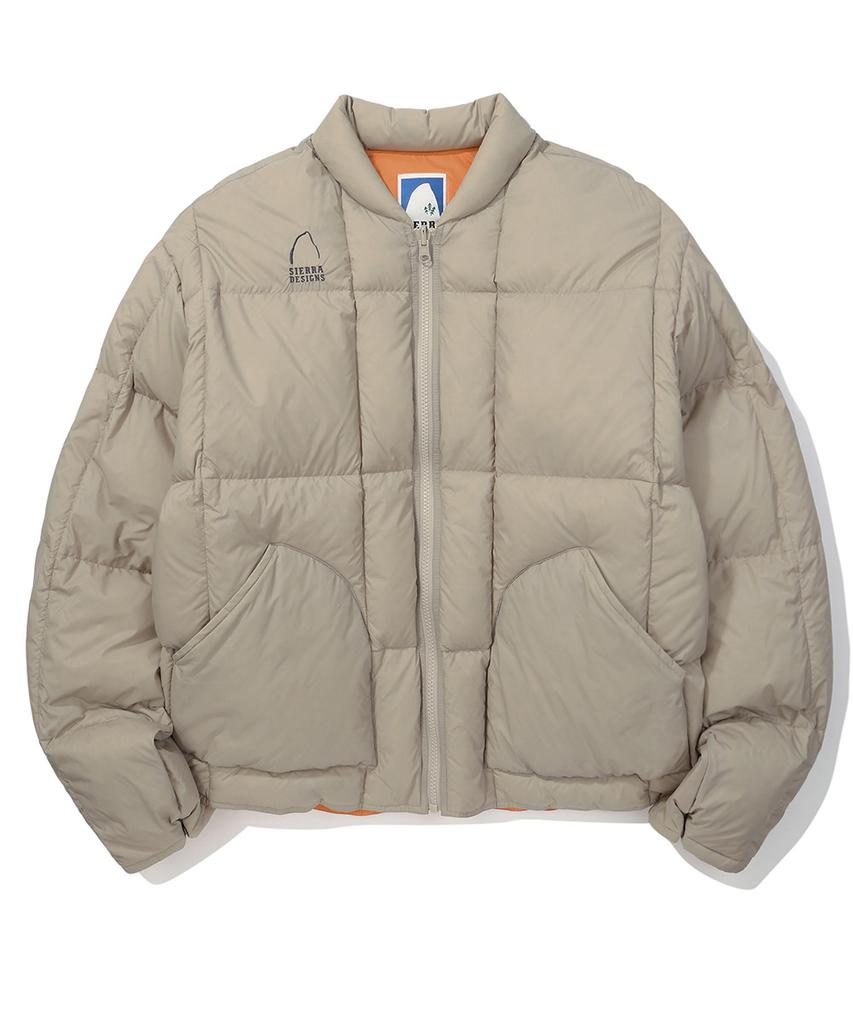 Sierra Designs Mcdame Reversible Lightweight Goose Down Jacket Beige