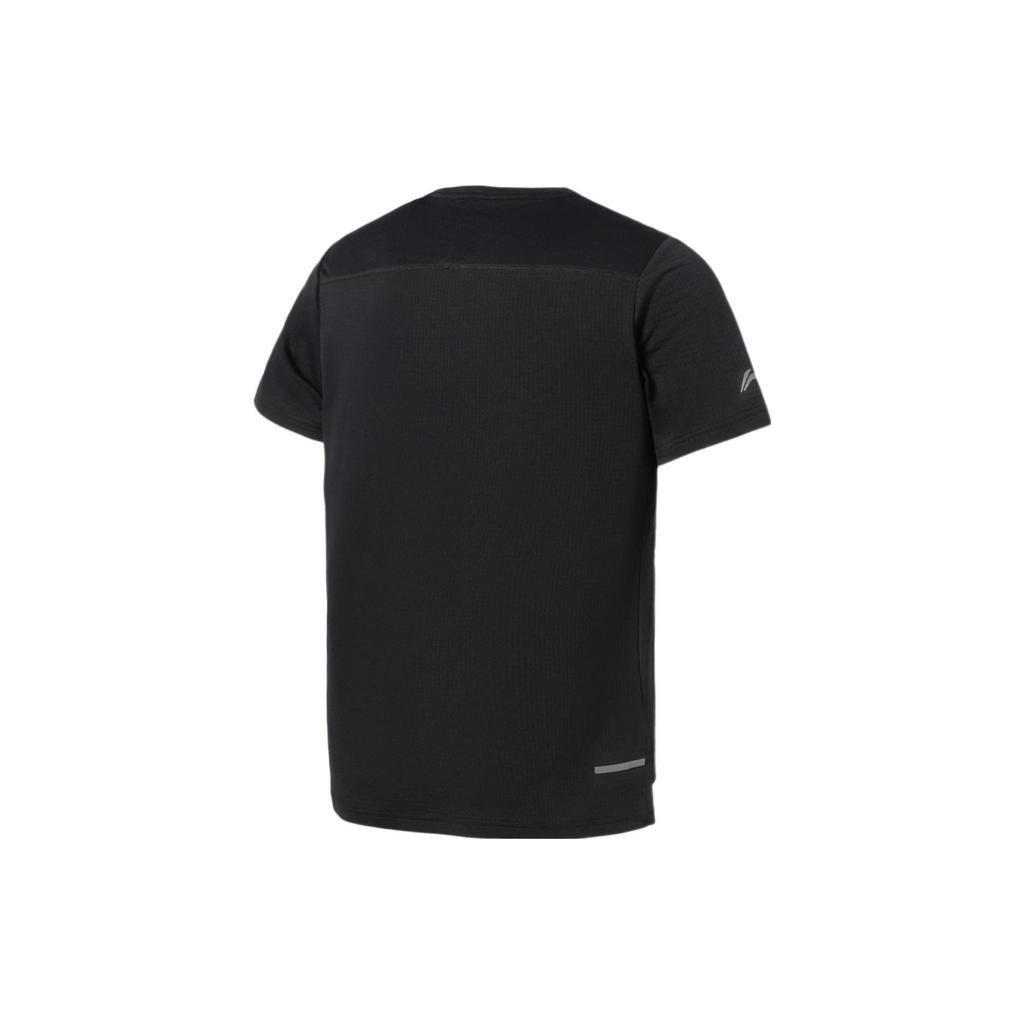 Li Ning Running Collection T Shirts Men's Crew Neck Moderate Straight Fit ATSS019-2