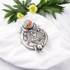 Beautiful Spiny Oyster Gemstone 925 Stamped Silver Handcrafted Jewelry Pendant CP-22-44