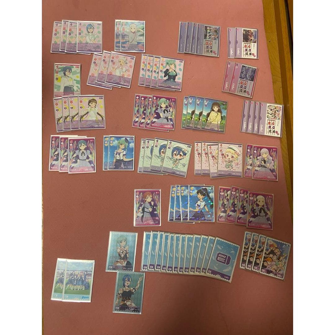 Love Live! Card game Liella deck, large amount of parts