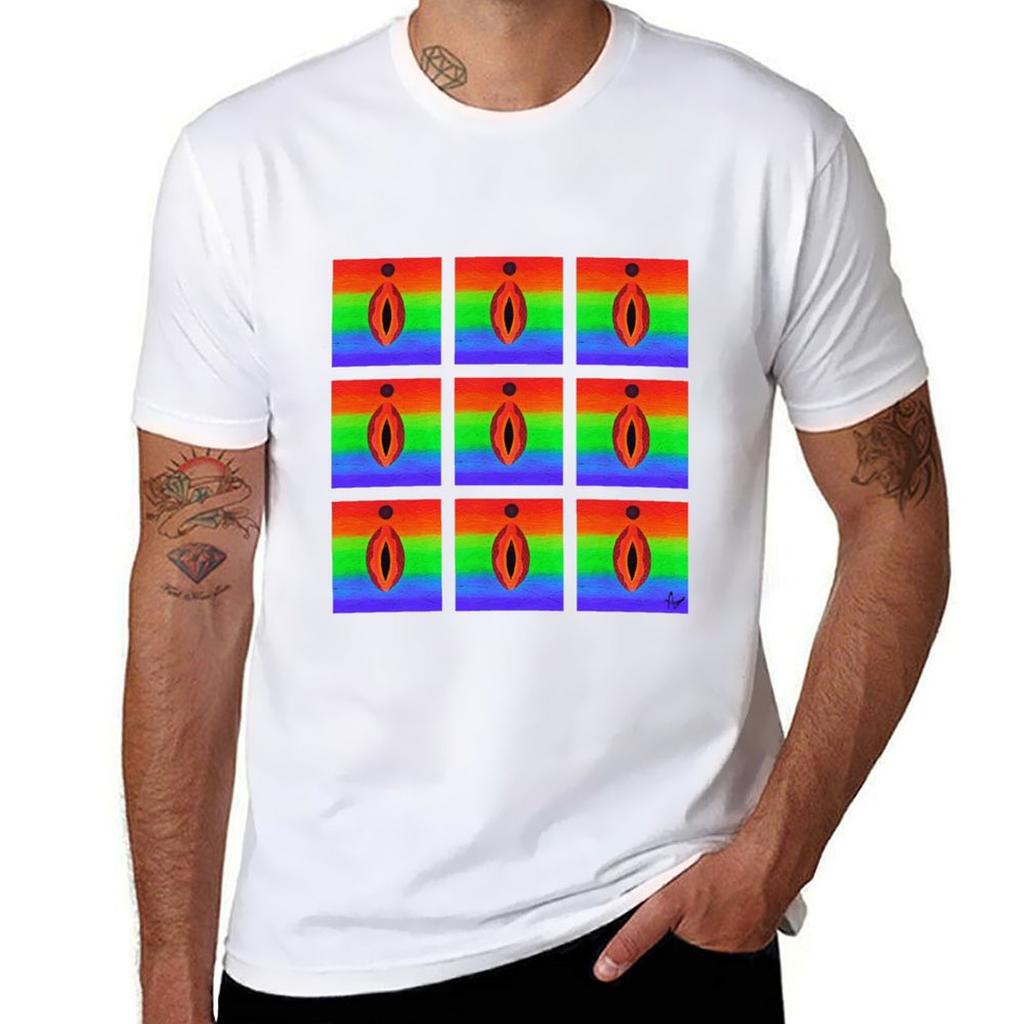 Neon Vulva Energy TShirt Cotton T Shirt Pack TShirt