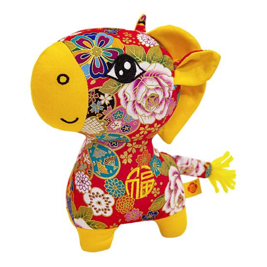 2026 Year of The Horse Doll Pendant National Style Fabric Plush Toy Good Luck Lively Desktop Ornament Festival Gift