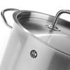 Tall Pot Kitchen Line With Lid , Dia. 160 X 140 H - Hendi 837108