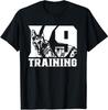 NIEUW BEPERKT K9 Training K-9 Servicehond Handler Trainer T-shirt Heren Dames T-shirts Top Tops Tee