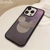 Phantom Dual-Color Cartoon Magnetic Case for iPhone 13/14/15/16 Pro/Pro Max