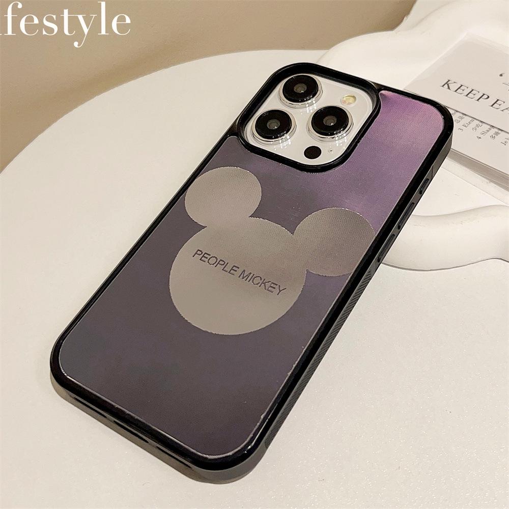 Phantom Dual-Color Cartoon Magnetic Case for iPhone 13/14/15/16 Pro/Pro Max