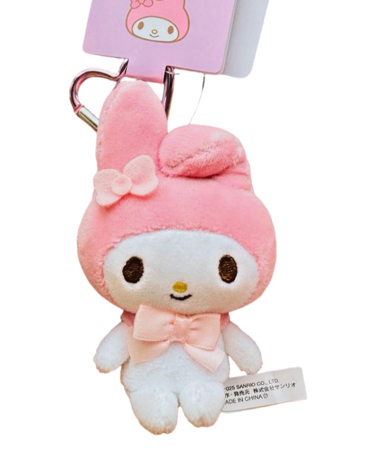 My Melody Plush Keychain Sanrio Japan Cute Kawaii Doll Mascot