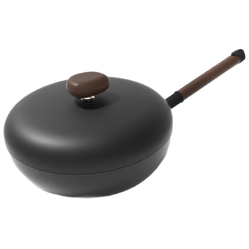 Wenlunshan Volcanic Rock Non-stick Wok