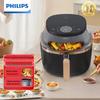 Мультифункціональна побутова аерофритюрниця Philips NA332/00 6.2 л без перевертання
