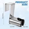 Stainless Steel Bathroom Shower Holder Universal Mount for Handheld Sprayers and Bidet Installation