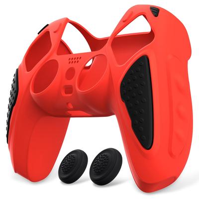 Silicone Cover for PlayVital Ps5 Controller Silicone Skin Ergonomic Soft Rubber Protective Case for Ps5 with Thumb Stick Cap or Controller, Non-slip